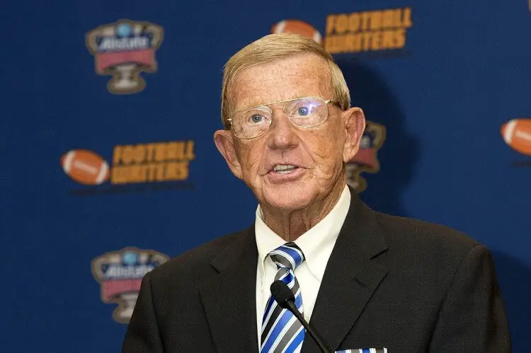 Lou Holtz, former American football player